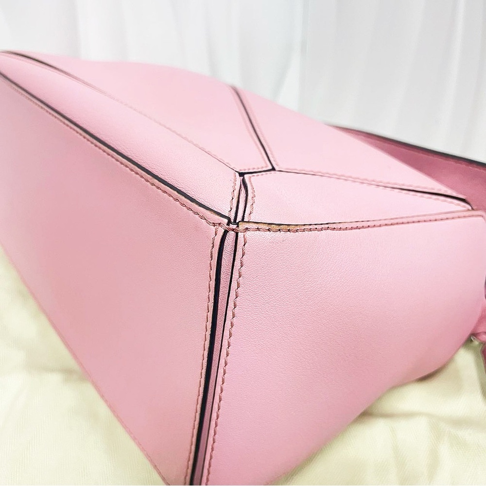 Loewe Pink Leather Puzzle Bag - Picture 10 of 10